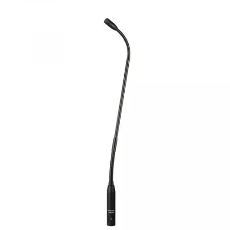 image of gooseneck podium microphone